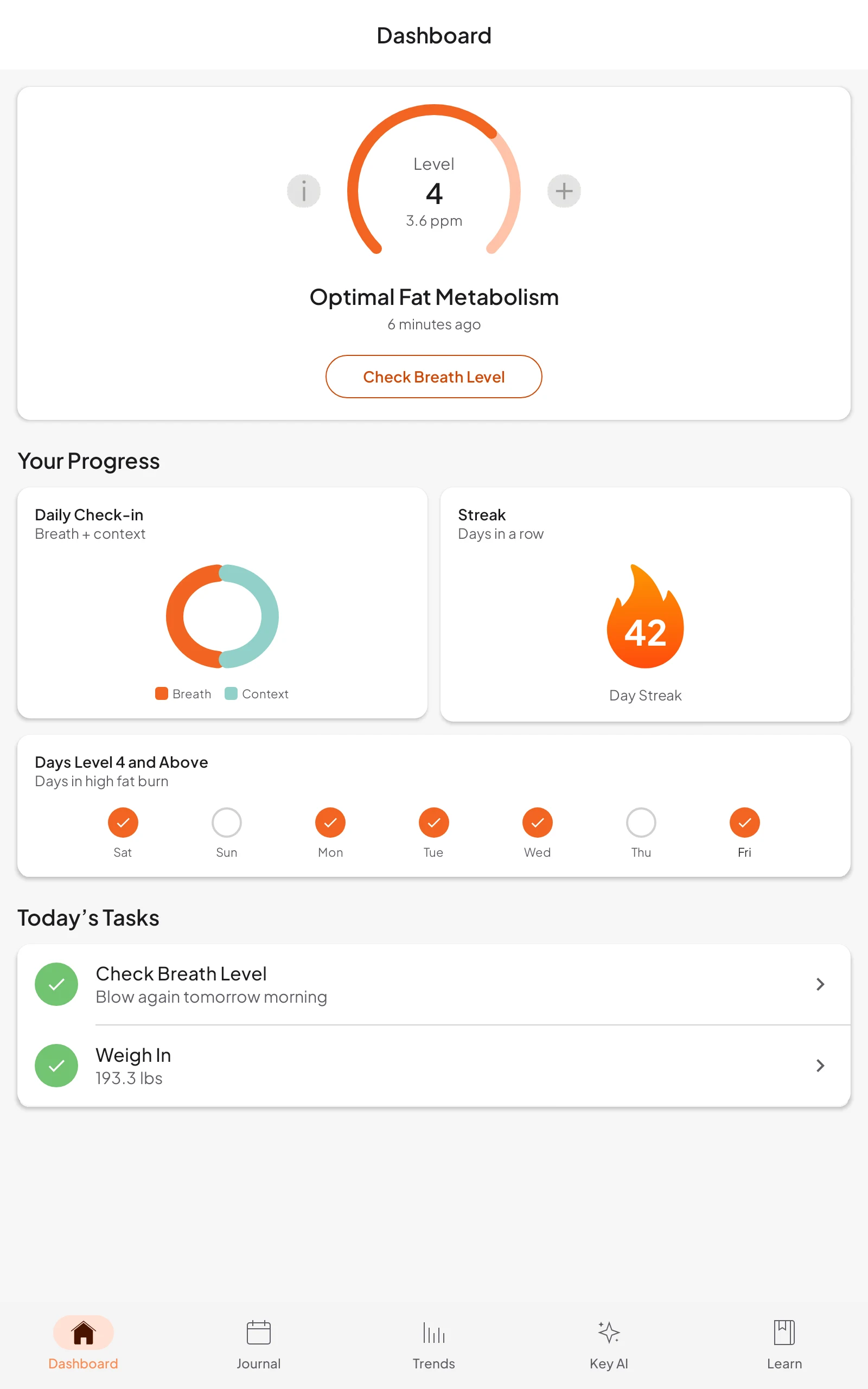 Key to Health: Metabolic AI screenshot